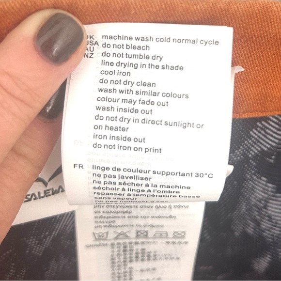 Salewa Fanes Utility Pant Gorpcore Outdoor Hemp Cotton Rust Size US36 XL- EU XXL - Picture 15 of 16